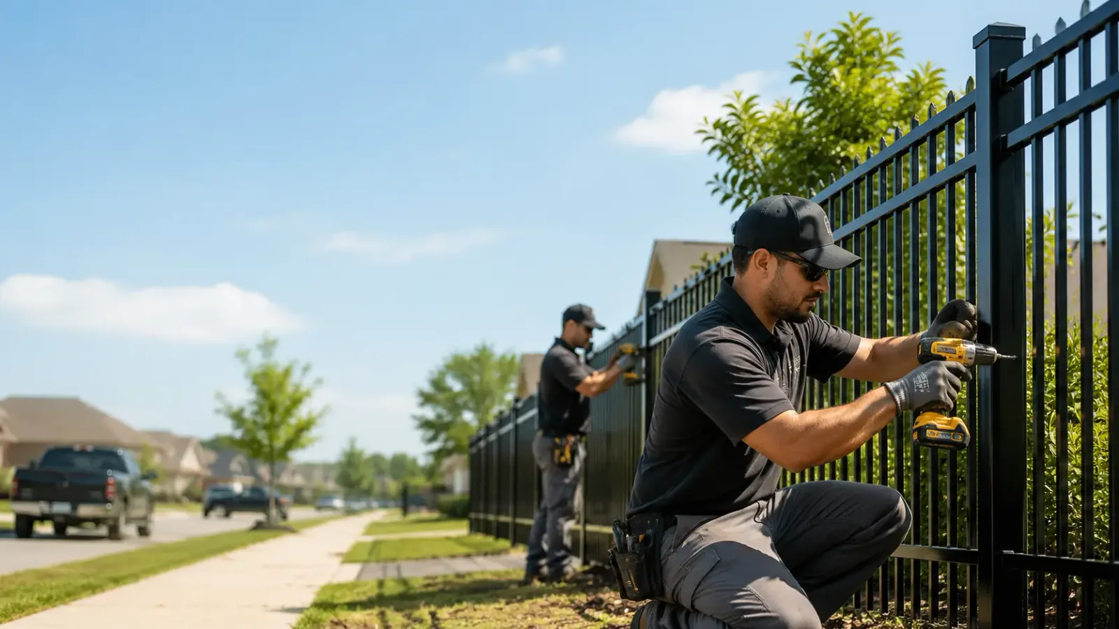 Metal Fence Installation in Vincent, KY